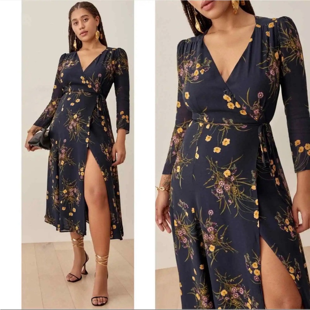 Reformation Melba Dress in Mademoiselle XS - Picture 1 of 8